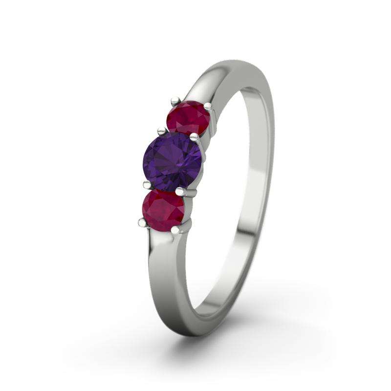 Bild von amethyst platinumring roubyjpg | Individuelle 🎁 persönliche 🎁 personalisierte Geschenke bedruckt ▪ bestickt ▪ graviert