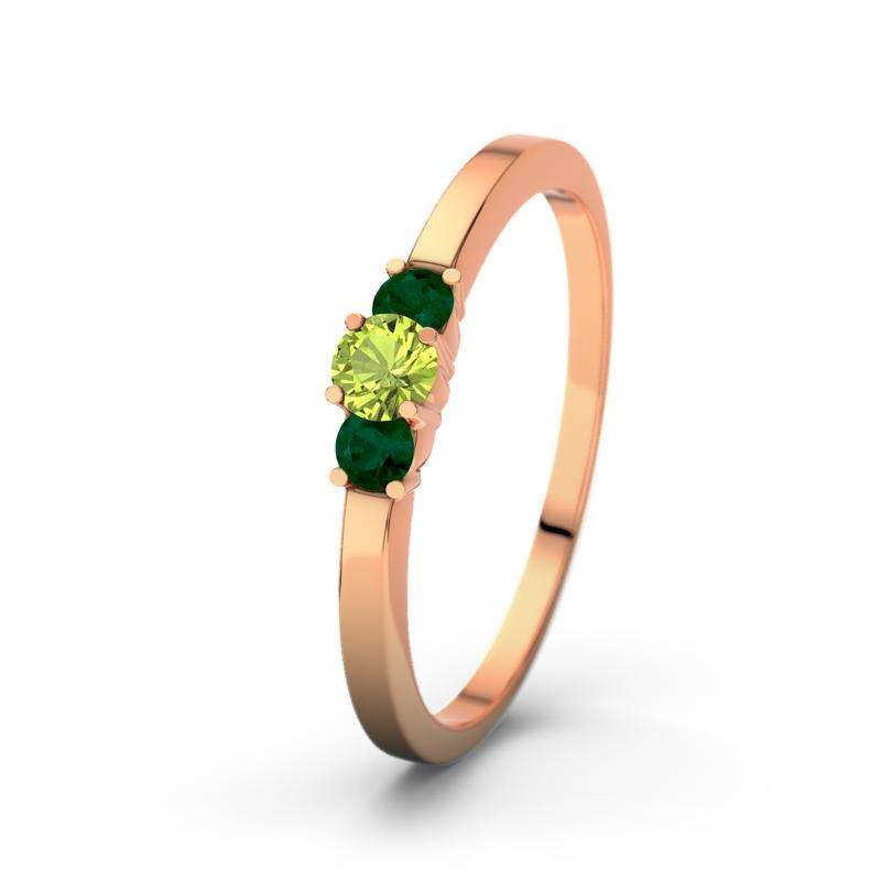 Bild von peridot rotgoldring shannonjpg | Individuelle 🎁 persönliche 🎁 personalisierte Geschenke bedruckt ▪ bestickt ▪ graviert