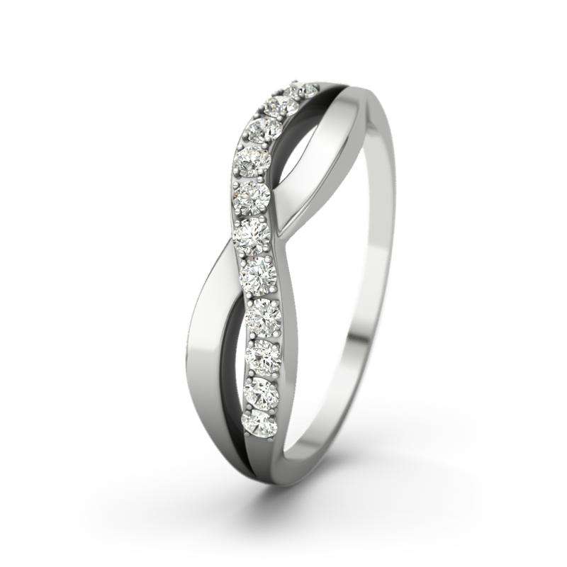 Bild von   diamant weissgoldring brookelyjpg | Individuelle 🎁 persönliche 🎁 personalisierte Geschenke bedruckt ▪ bestickt ▪ graviert