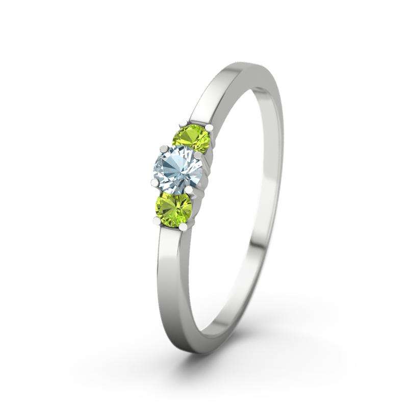 Bild von   aquamarin sterlingsilberring sjpg | Individuelle 🎁 persönliche 🎁 personalisierte Geschenke bedruckt ▪ bestickt ▪ graviert