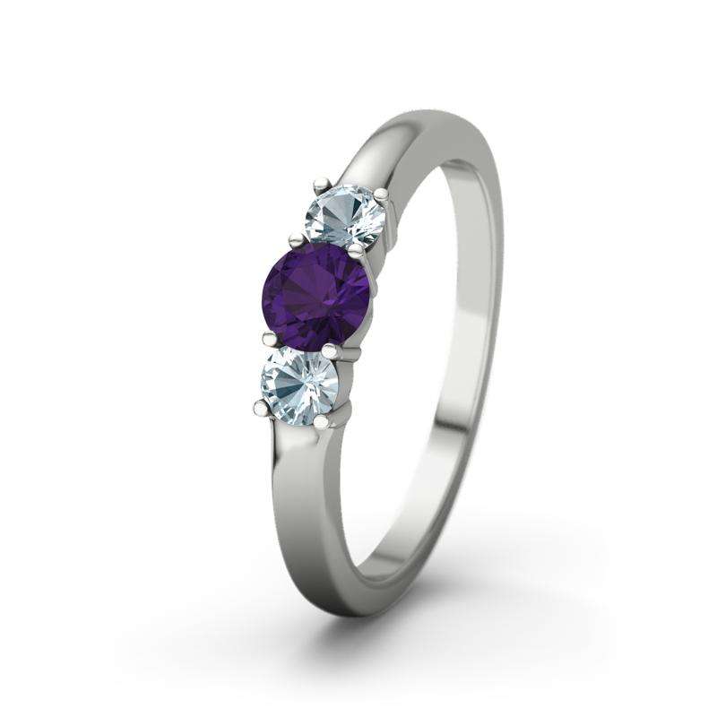 Bild von amethyst platinumring roubyjpg | Individuelle 🎁 persönliche 🎁 personalisierte Geschenke bedruckt ▪ bestickt ▪ graviert