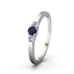 Bild von amethyst platinumring shannonjpg | Individuelle 🎁 persönliche 🎁 personalisierte Geschenke bedruckt ▪ bestickt ▪ graviert