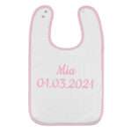 Bild von   babylaetzchen extra weich mitjpg | Individuelle 🎁 persönliche 🎁 personalisierte Geschenke bedruckt ▪ bestickt ▪ graviert