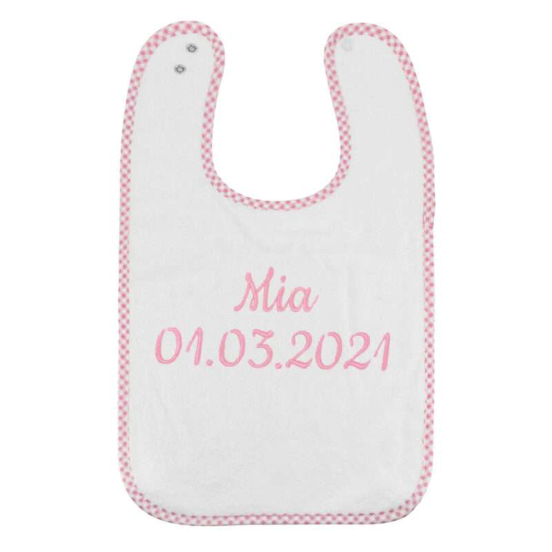 Bild von   babylaetzchen extra weich mitjpg | Individuelle 🎁 persönliche 🎁 personalisierte Geschenke bedruckt ▪ bestickt ▪ graviert