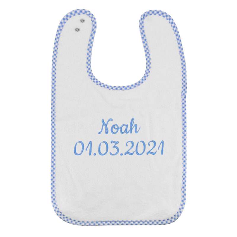 Bild von   babylaetzchen extra weich mitjpg | Individuelle 🎁 persönliche 🎁 personalisierte Geschenke bedruckt ▪ bestickt ▪ graviert