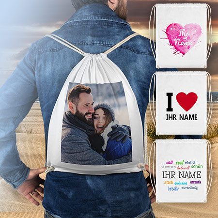 Bild von turnbeutel bedruckenjpg | Individuelle 🎁 persönliche 🎁 personalisierte Geschenke bedruckt ▪ bestickt ▪ graviert