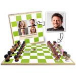 Bild von personalisiertes schachspieljpg | Individuelle 🎁 persönliche 🎁 personalisierte Geschenke bedruckt ▪ bestickt ▪ graviert