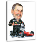 Bild von erstellung karikatur renner cjpg | Individuelle 🎁 persönliche 🎁 personalisierte Geschenke bedruckt ▪ bestickt ▪ graviert