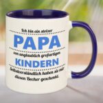 Bild von tasse stolzer papajpg | Individuelle 🎁 persönliche 🎁 personalisierte Geschenke bedruckt ▪ bestickt ▪ graviert