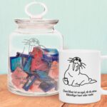 Bild von bonbonglas und becher walrosjpg | Individuelle 🎁 persönliche 🎁 personalisierte Geschenke bedruckt ▪ bestickt ▪ graviert