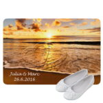 Bild von fussmatte sonnenuntergangjpg | Individuelle 🎁 persönliche 🎁 personalisierte Geschenke bedruckt ▪ bestickt ▪ graviert