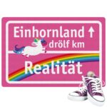 Bild von fussmatte einhornlandjpg | Individuelle 🎁 persönliche 🎁 personalisierte Geschenke bedruckt ▪ bestickt ▪ graviert