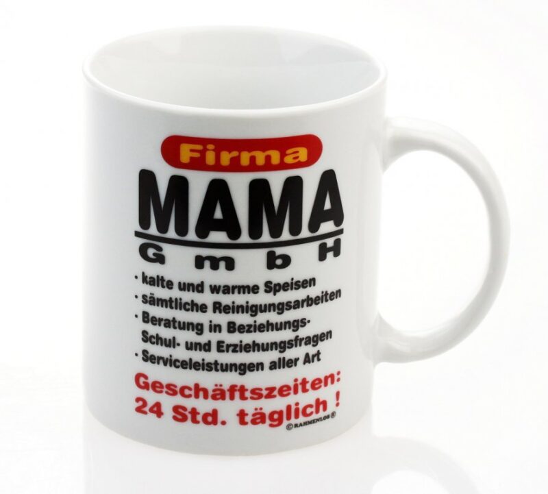 Bild von becher firma mama gmbhjpg | Individuelle 🎁 persönliche 🎁 personalisierte Geschenke bedruckt ▪ bestickt ▪ graviert