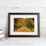 Bild von gemeinsamer weg herbstbildjpg | Individuelle 🎁 persönliche 🎁 personalisierte Geschenke bedruckt ▪ bestickt ▪ graviert