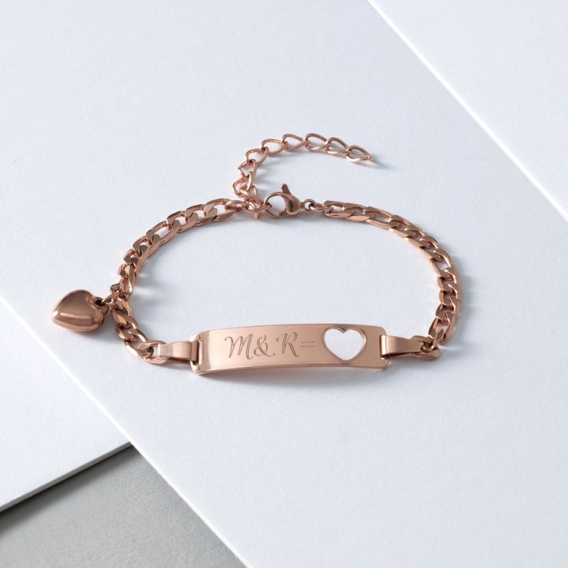 Bild von   armband mit gravur initialenjpg | Individuelle 🎁 persönliche 🎁 personalisierte Geschenke bedruckt ▪ bestickt ▪ graviert