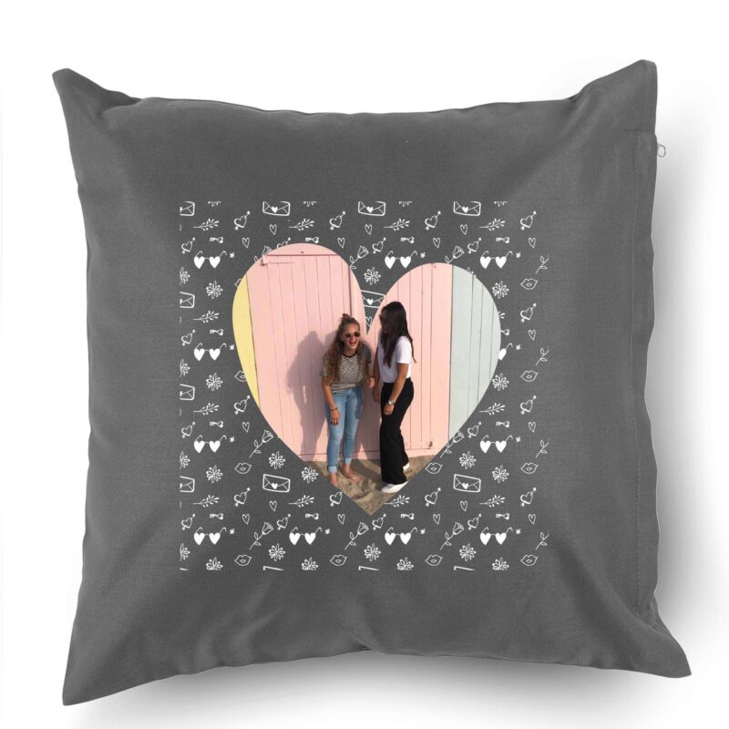 Bild von kissen x cm dunkelgrjpg | Individuelle 🎁 persönliche 🎁 personalisierte Geschenke bedruckt ▪ bestickt ▪ graviert