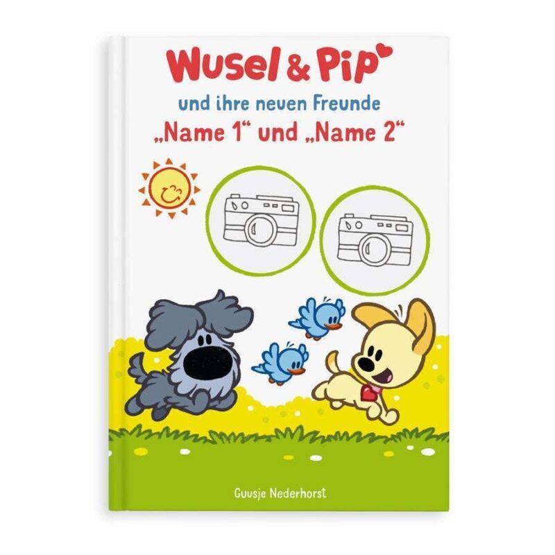 Bild von kinderbuch wusel pip gesjpg | Individuelle 🎁 persönliche 🎁 personalisierte Geschenke bedruckt ▪ bestickt ▪ graviert