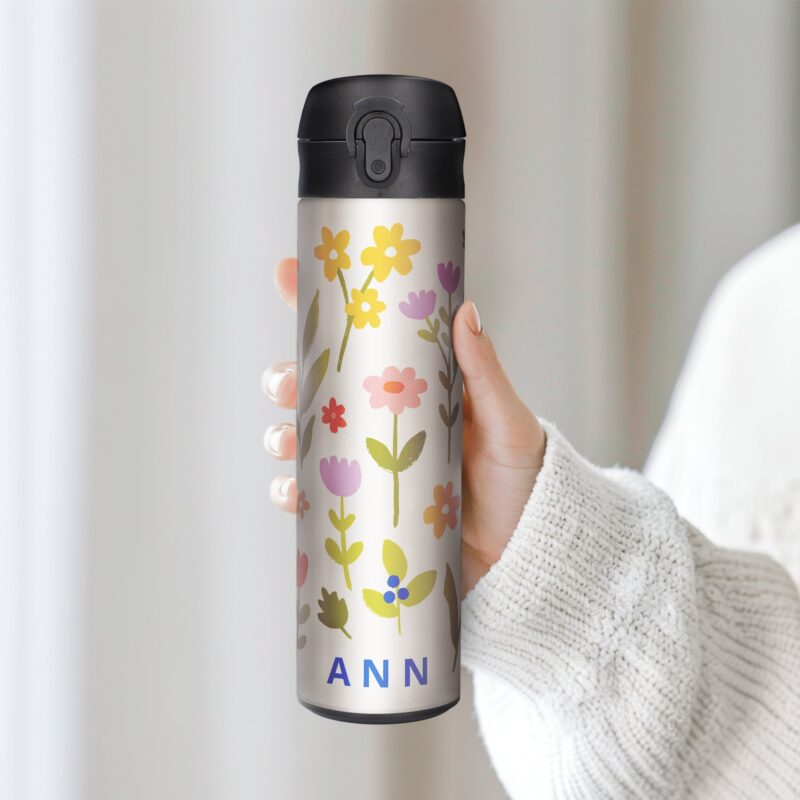 Bild von thermo trinkflasche aluminiujpg | Individuelle 🎁 persönliche 🎁 personalisierte Geschenke bedruckt ▪ bestickt ▪ graviert