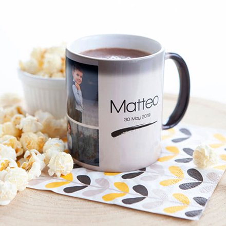 Bild von zaubertasse mit fotogif | Individuelle 🎁 persönliche 🎁 personalisierte Geschenke bedruckt ▪ bestickt ▪ graviert