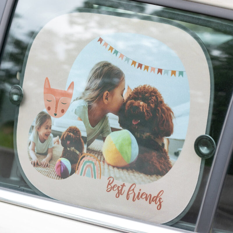 Bild von sonnenblende mit fotojpg | Individuelle 🎁 persönliche 🎁 personalisierte Geschenke bedruckt ▪ bestickt ▪ graviert