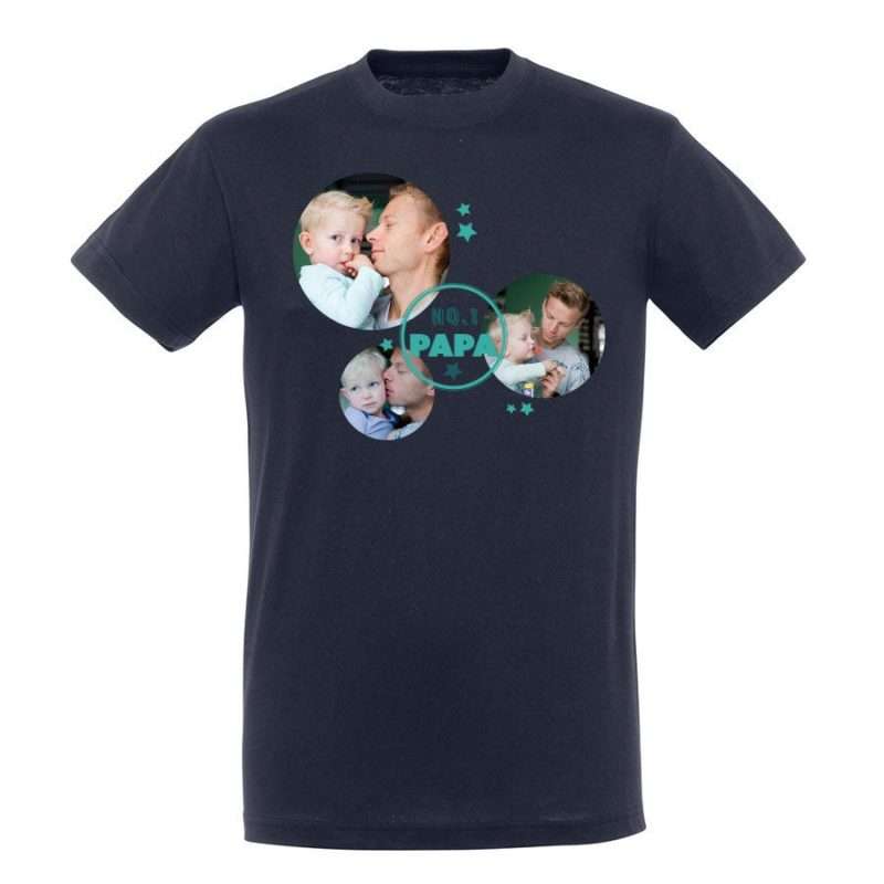 Bild von vatertag t shirt navy sjpg | Individuelle 🎁 persönliche 🎁 personalisierte Geschenke bedruckt ▪ bestickt ▪ graviert