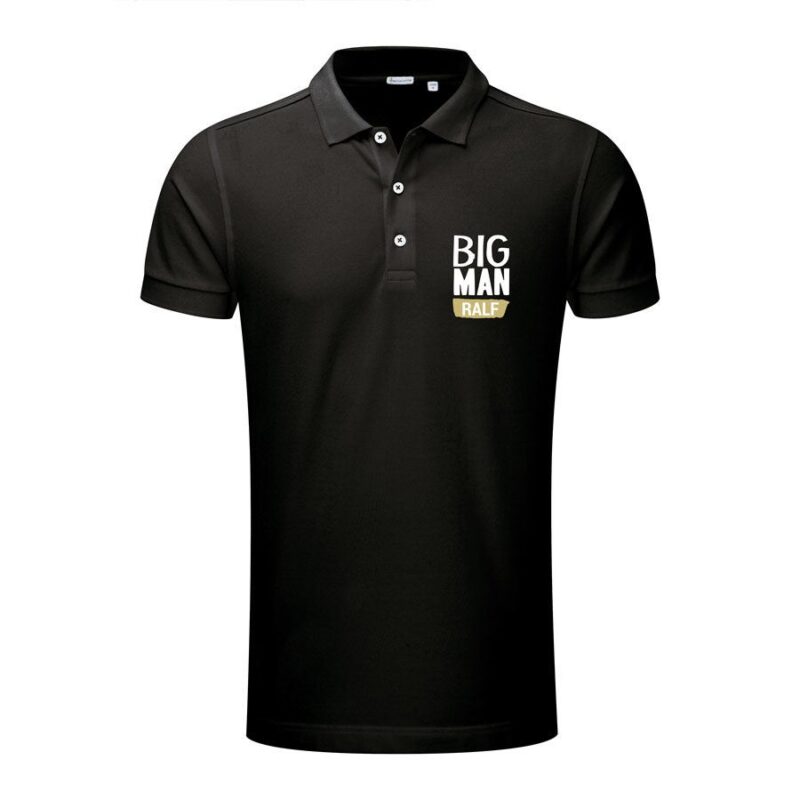 Bild von poloshirt herren schwarz sjpg | Individuelle 🎁 persönliche 🎁 personalisierte Geschenke bedruckt ▪ bestickt ▪ graviert