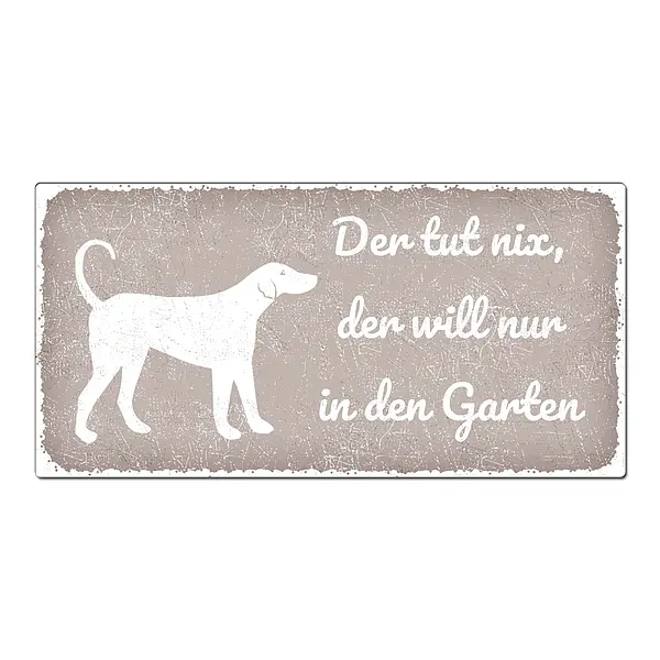 Bild von aluschild im vintage look mitjpg | Individuelle 🎁 persönliche 🎁 personalisierte Geschenke bedruckt ▪ bestickt ▪ graviert