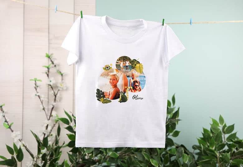 Bild von kinder t shirt weiss rueckseitjpg | Individuelle 🎁 persönliche 🎁 personalisierte Geschenke bedruckt ▪ bestickt ▪ graviert