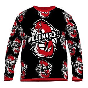 Bild von   feinstrick pullover wildcatsjpg | Individuelle 🎁 persönliche 🎁 personalisierte Geschenke bedruckt ▪ bestickt ▪ graviert