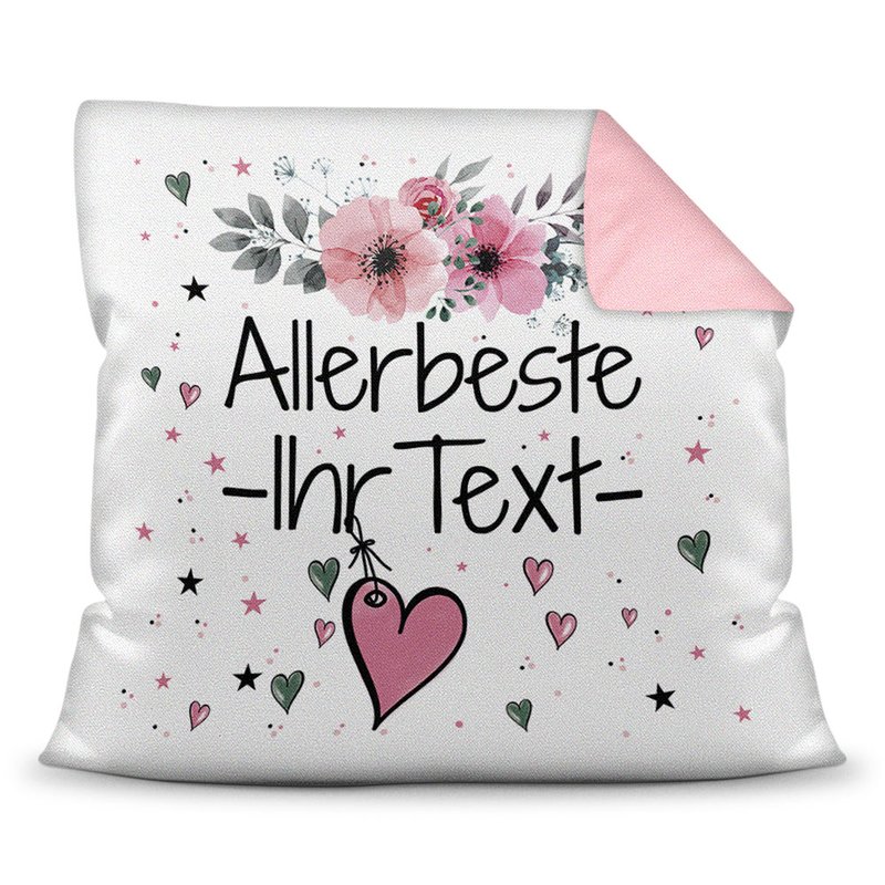 Bild von kissen inkl kissenfllung mitjpg | Individuelle 🎁 persönliche 🎁 personalisierte Geschenke bedruckt ▪ bestickt ▪ graviert