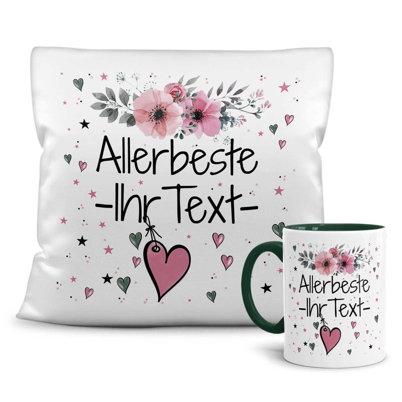 Bild von geschenk set aus tasse und kisjpg | Individuelle 🎁 persönliche 🎁 personalisierte Geschenke bedruckt ▪ bestickt ▪ graviert