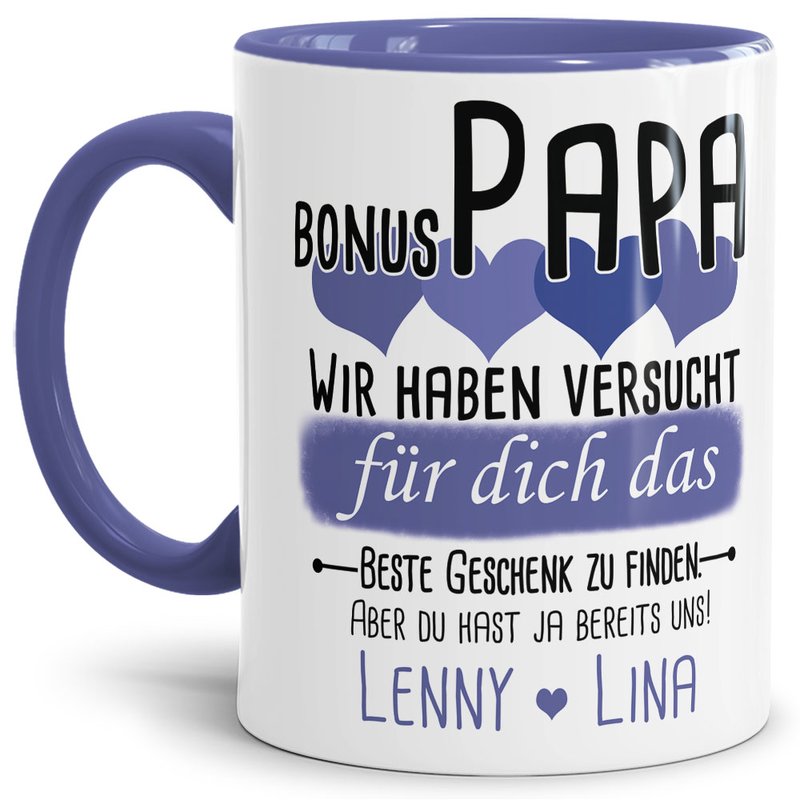 Bild von tasse von wunschnamen fr bonjpg | Individuelle 🎁 persönliche 🎁 personalisierte Geschenke bedruckt ▪ bestickt ▪ graviert