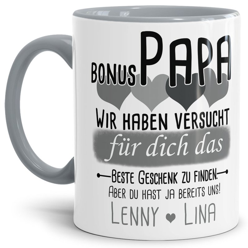 Bild von tasse von wunschnamen fr bonjpg | Individuelle 🎁 persönliche 🎁 personalisierte Geschenke bedruckt ▪ bestickt ▪ graviert