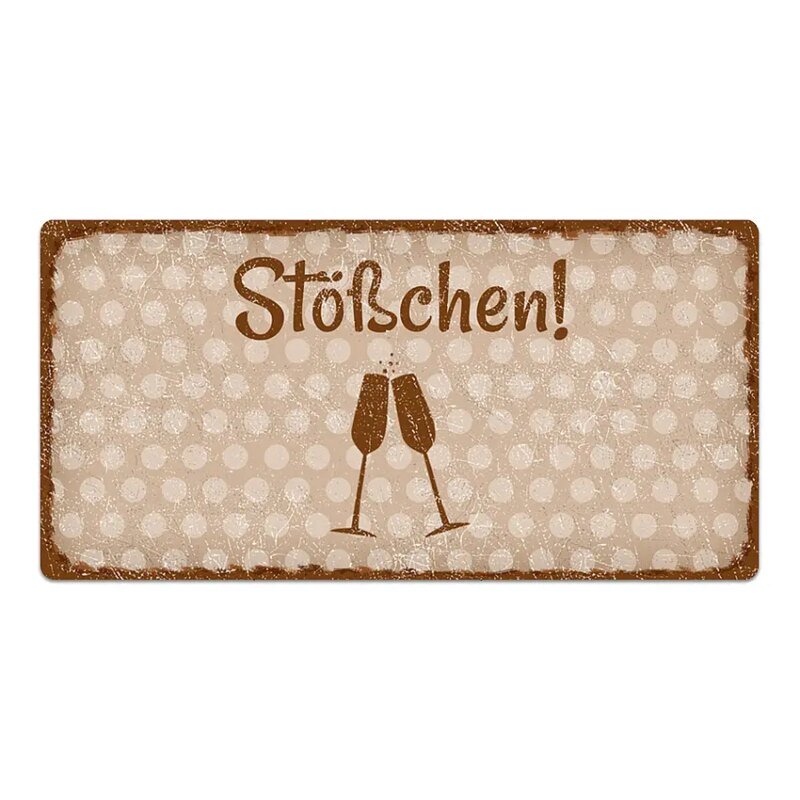 Bild von dekoschild puenktchen mit wunsjpg | Individuelle 🎁 persönliche 🎁 personalisierte Geschenke bedruckt ▪ bestickt ▪ graviert