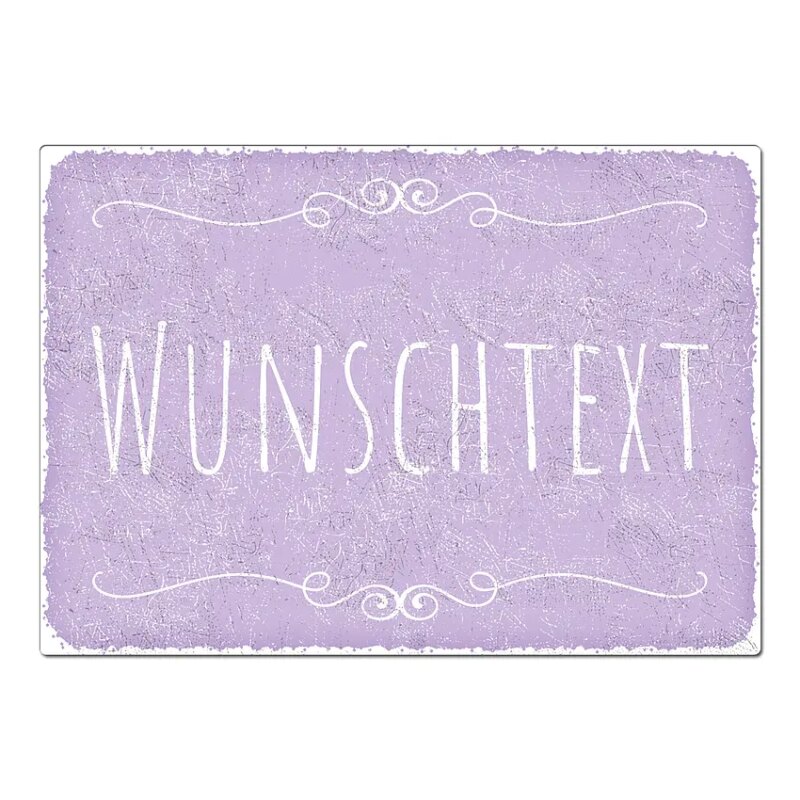 Bild von tuerschild mit wunschtext a vjpg | Individuelle 🎁 persönliche 🎁 personalisierte Geschenke bedruckt ▪ bestickt ▪ graviert