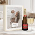 Bild von champagnerpaket mit glaesernjpg | Individuelle 🎁 persönliche 🎁 personalisierte Geschenke bedruckt ▪ bestickt ▪ graviert