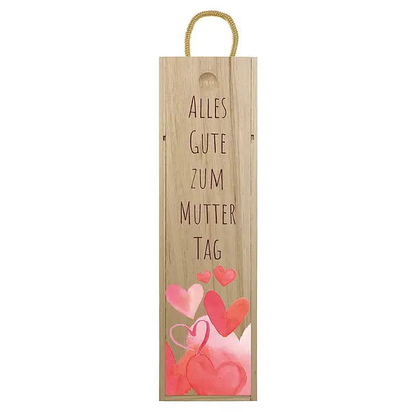 Bild von weinbox zum muttertag bedrucjpg | Individuelle 🎁 persönliche 🎁 personalisierte Geschenke bedruckt ▪ bestickt ▪ graviert