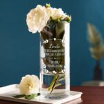 Bild von runde vase mit gravur fuer diejpg | Individuelle 🎁 persönliche 🎁 personalisierte Geschenke bedruckt ▪ bestickt ▪ graviert