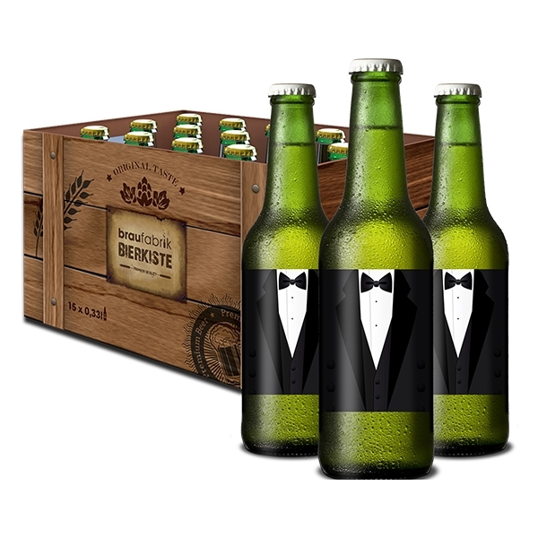 Bild von gentleman bierboxjpg | Individuelle 🎁 persönliche 🎁 personalisierte Geschenke bedruckt ▪ bestickt ▪ graviert