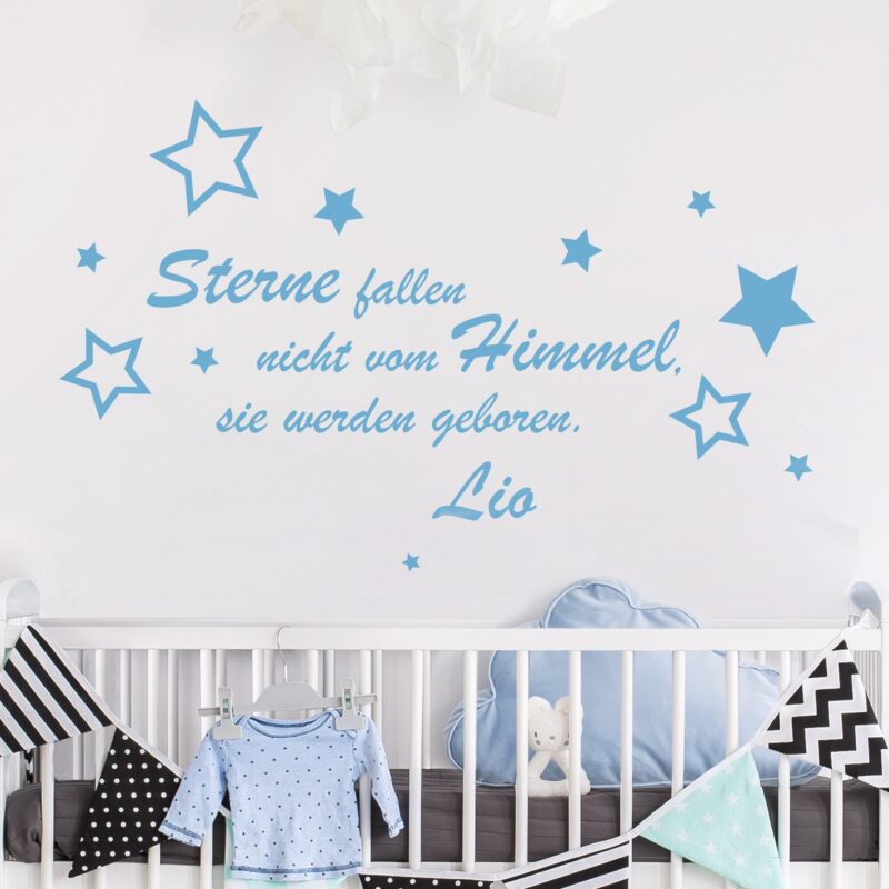 Bild von wunschtext wandtattoo kinderzijpg | Individuelle 🎁 persönliche 🎁 personalisierte Geschenke bedruckt ▪ bestickt ▪ graviert