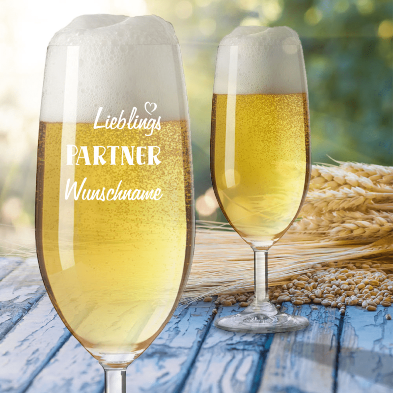 Bild von   bierglas leonardo mit gravurpng | Individuelle 🎁 persönliche 🎁 personalisierte Geschenke bedruckt ▪ bestickt ▪ graviert