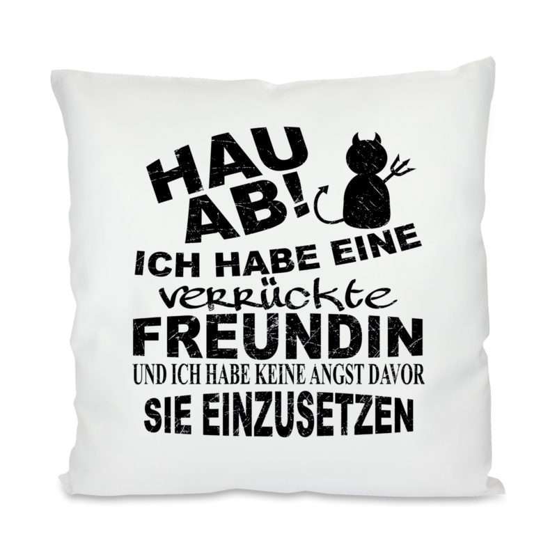 Bild von kissen mit motiv modell haujpg | Individuelle 🎁 persönliche 🎁 personalisierte Geschenke bedruckt ▪ bestickt ▪ graviert