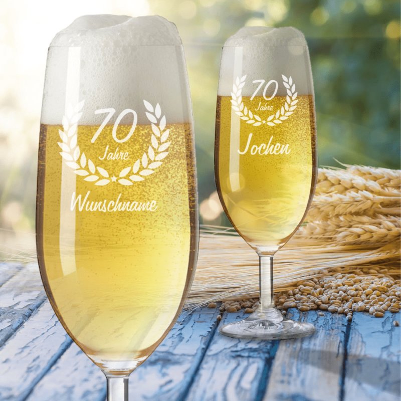 Bild von personalisiertes bierglas zumpng | Individuelle 🎁 persönliche 🎁 personalisierte Geschenke bedruckt ▪ bestickt ▪ graviert