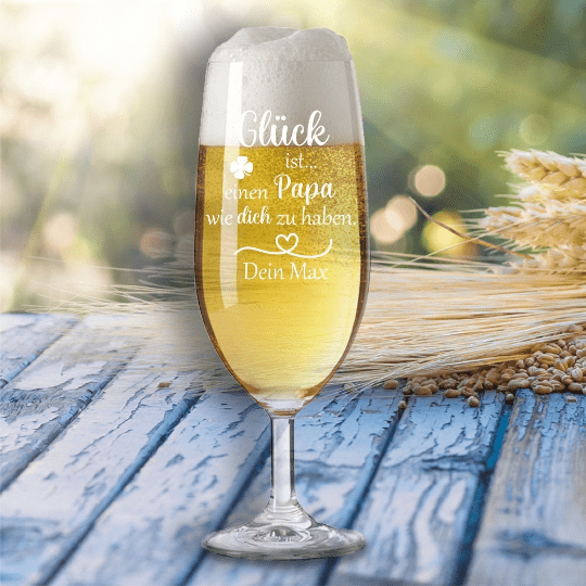 Bild von personalisiertes bierglas leonpng | Individuelle 🎁 persönliche 🎁 personalisierte Geschenke bedruckt ▪ bestickt ▪ graviert