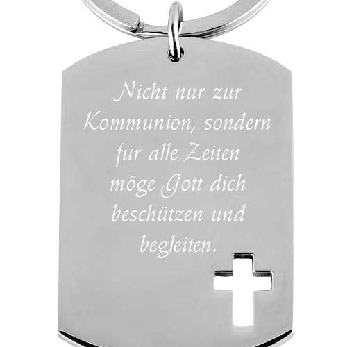 Bild von edelstahl schluesselanhaengerjpg | Individuelle 🎁 persönliche 🎁 personalisierte Geschenke bedruckt ▪ bestickt ▪ graviert