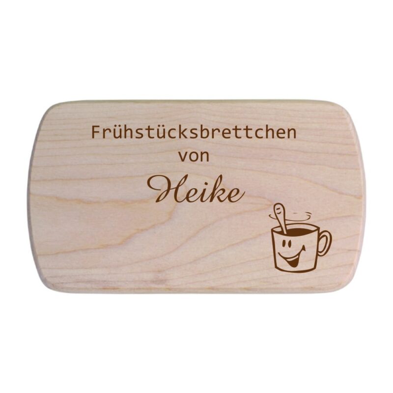 Bild von brotbrettchen mit gravur kafjpg | Individuelle 🎁 persönliche 🎁 personalisierte Geschenke bedruckt ▪ bestickt ▪ graviert