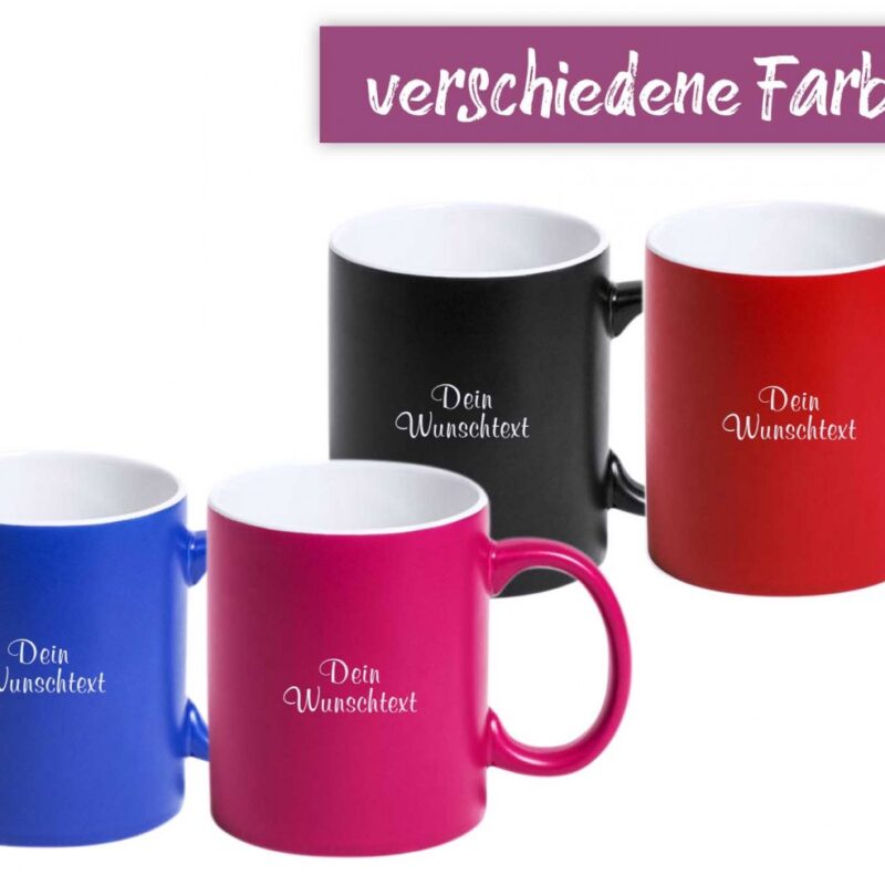 Bild von   tasse color mit deiner wunschgjpg | Individuelle 🎁 persönliche 🎁 personalisierte Geschenke bedruckt ▪ bestickt ▪ graviert