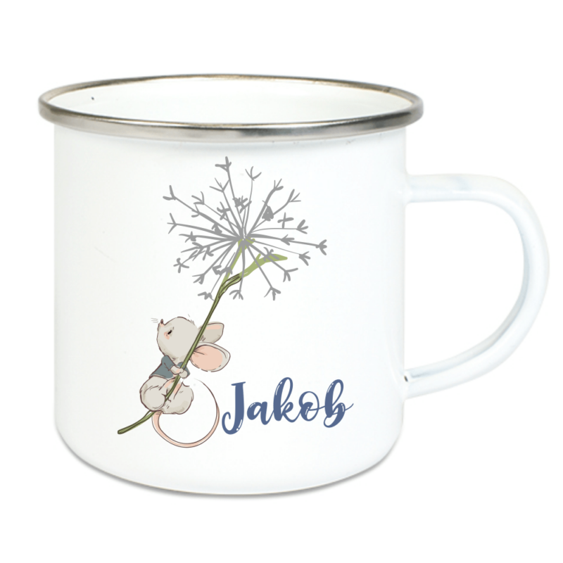 Bild von   emaille tasse kinder mit deinepng | Individuelle 🎁 persönliche 🎁 personalisierte Geschenke bedruckt ▪ bestickt ▪ graviert