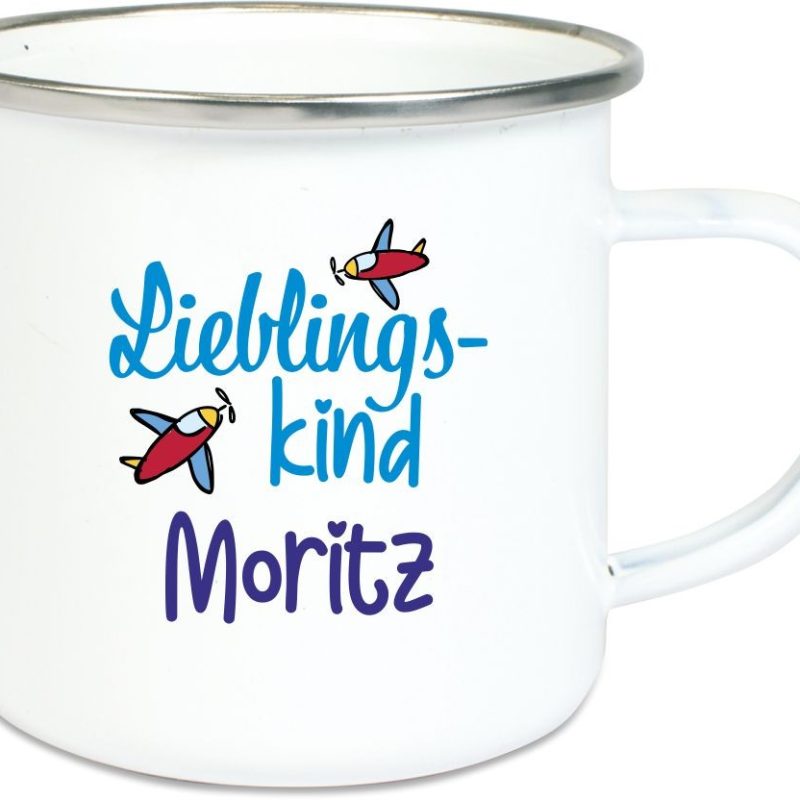 Bild von emaille tasse fuer jungen liejpg | Individuelle 🎁 persönliche 🎁 personalisierte Geschenke bedruckt ▪ bestickt ▪ graviert