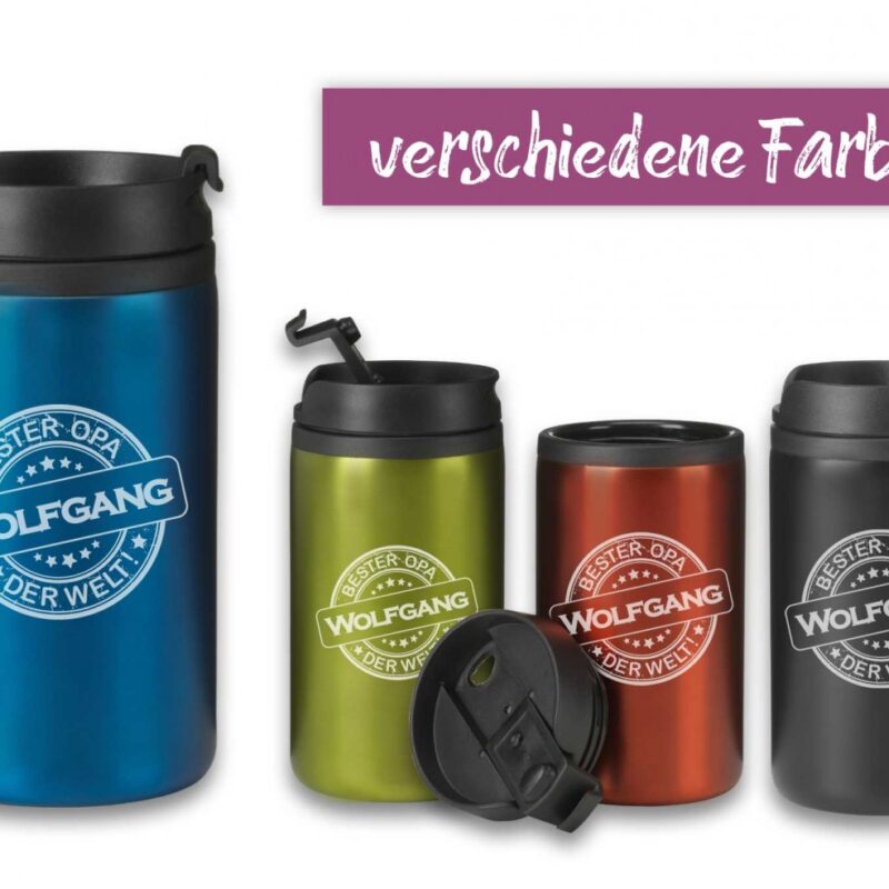 Bild von thermobecher button bester ojpg | Individuelle 🎁 persönliche 🎁 personalisierte Geschenke bedruckt ▪ bestickt ▪ graviert